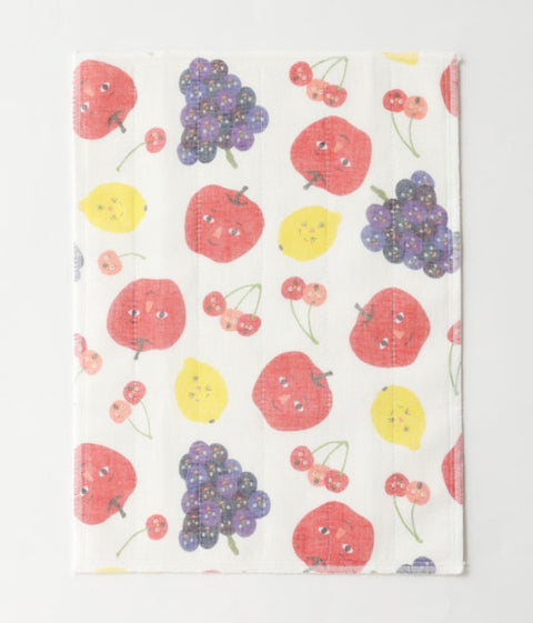 tupera tupera Kaya Weave Cotton Towel {Fruit Friends}
