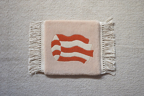 Yonezawa Dantsu Woven Wool Chair Mat {Windsock} - sold out