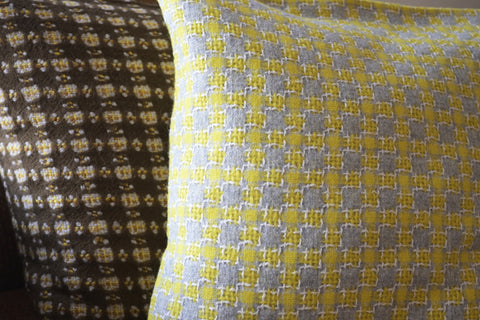Woven Wool Cushion Cover {Lemon} 50 x 50cm (15% OFF)