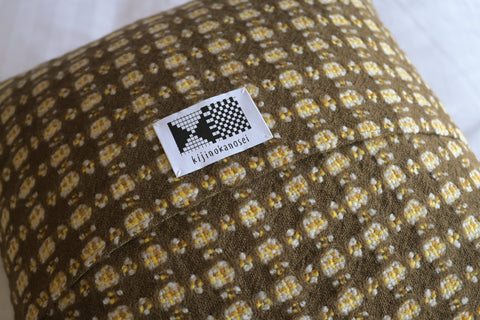 kijinokanosei Cushion Cover {Kohaku/Brown} 50 x 50cm