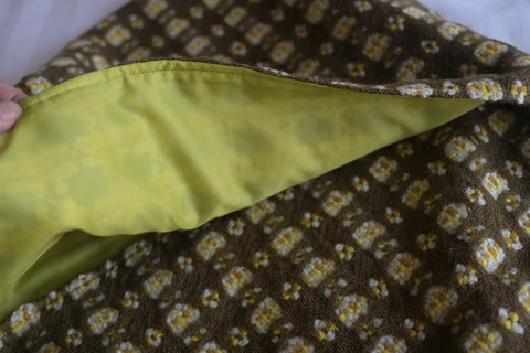 kijinokanosei Cushion Cover {Kohaku/Brown} 50 x 50cm