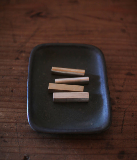 Brass Chopstick Rests (fog linen work)