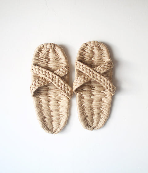 Washi Paper Sandals (Crossed Straps)