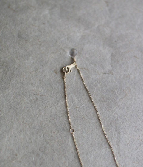 Miu Glass Necklace (10K Gold)