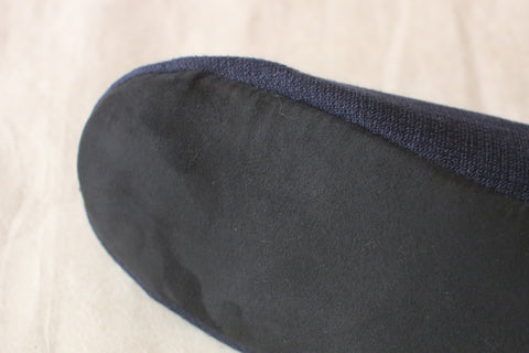Moku Linen Room Shoes {Dark Blue}