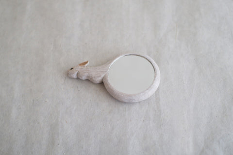 Rabbit Hand Mirror Small