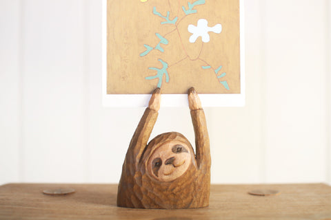KIYATA Sloth Card Stand