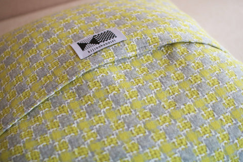 Woven Wool Cushion Cover {Lemon} 50 x 50cm (15% OFF)