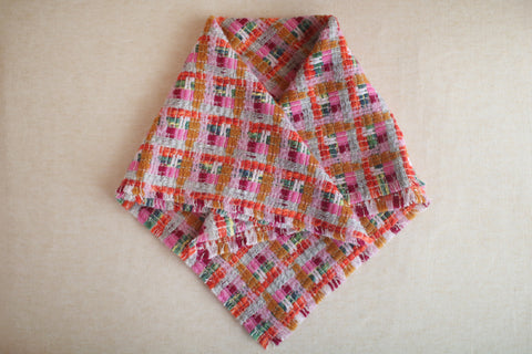 Woven Wool Square Cloth/Scarf {sakuragai}