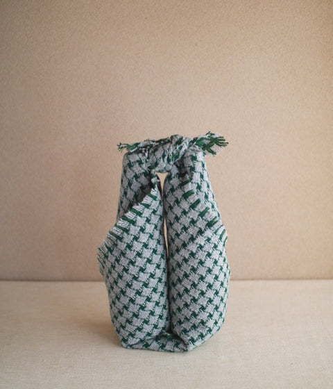 Woven Wool Square Cloth/Scarf {hound's tooth}