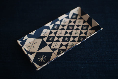 Chiyogami Paper Tray {Colored Glass}