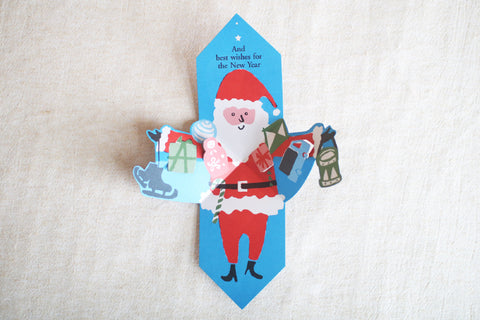 Holiday Pop-up Card {Santa & Chimney}