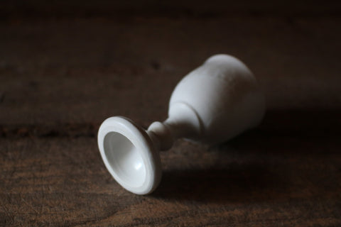 White Porcelain Wine Goblet