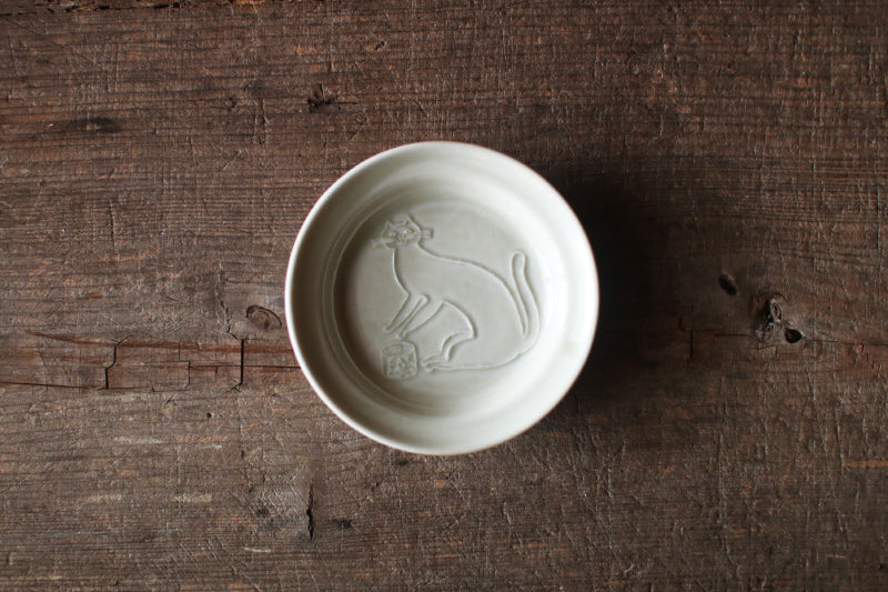 Mamezara Mini Dish {Cat} (20% OFF) – UGUiSU STORE