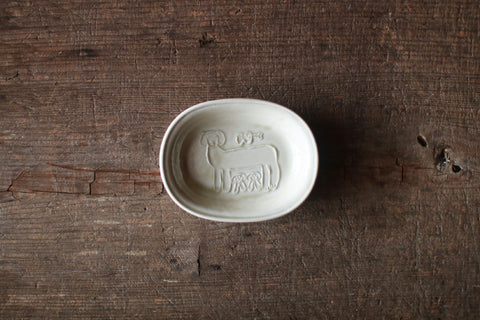 Mamezara Mini Dish {Dog}