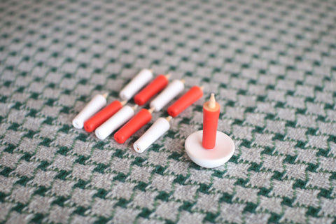 Daiyo Mini Rice Bran Wax Candles Gift Set (Holiday Ver.)