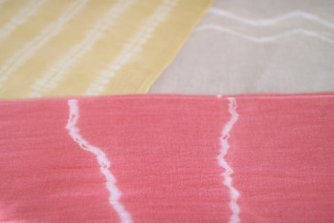 Botanically Dyed Cotton Gauze Scarf