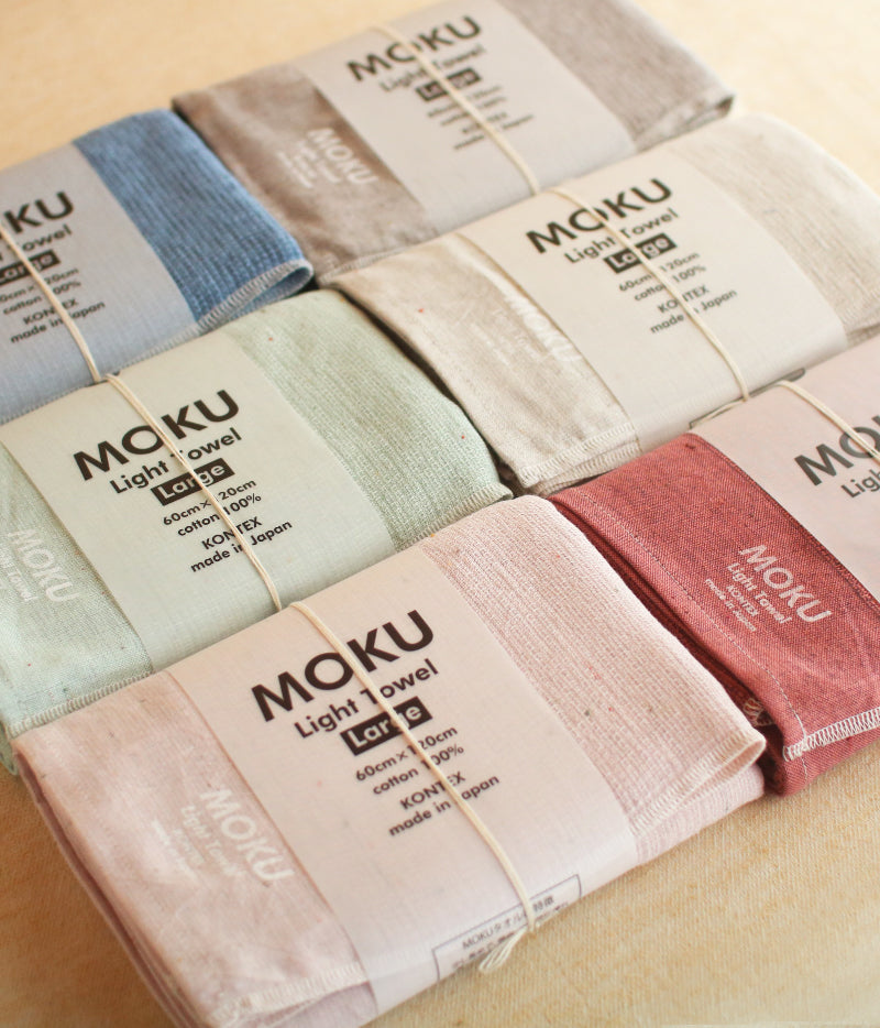 Moku Light Towel - made in Imabari, Japan – UGUiSU STORE