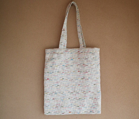 Woven Textile Record Tote Bag (Biidoro)
