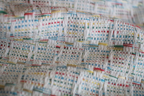 Woven Textile Shoulder Bag {biidoro}