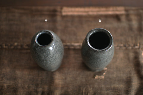 Small Dark Grey Vase