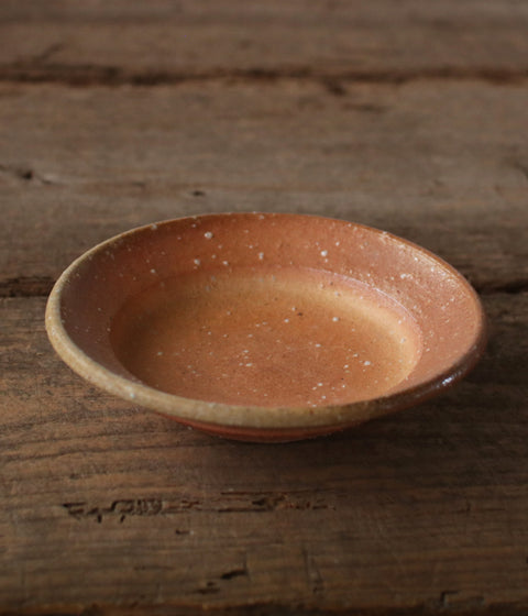 Noborigama-fired Shallow Bowl