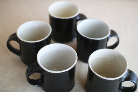 Gunji Pottery Black Mug