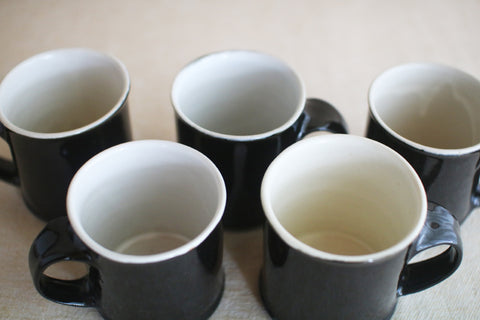 Gunji Pottery Black Mug