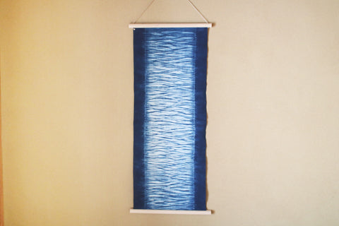 Aizome Hand-Dyed Tenugui {River}