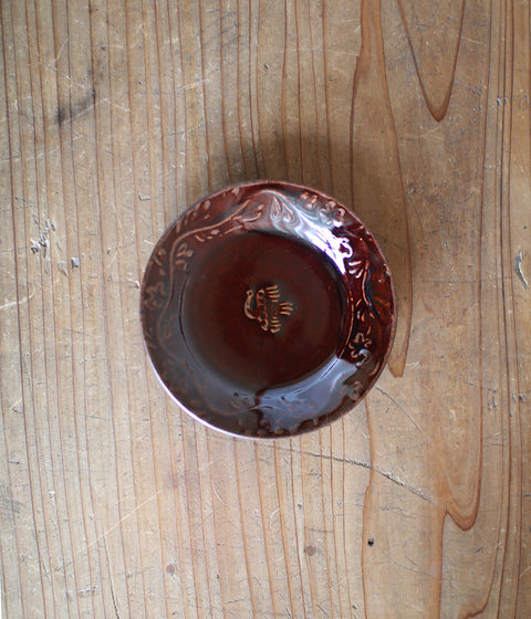 Katauchi Mini Plate {Bird & Flower}