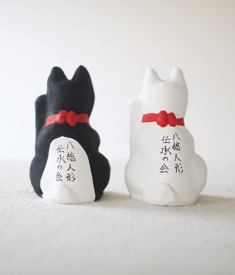 Yabase Clay Doll {Manekineko Cat White}