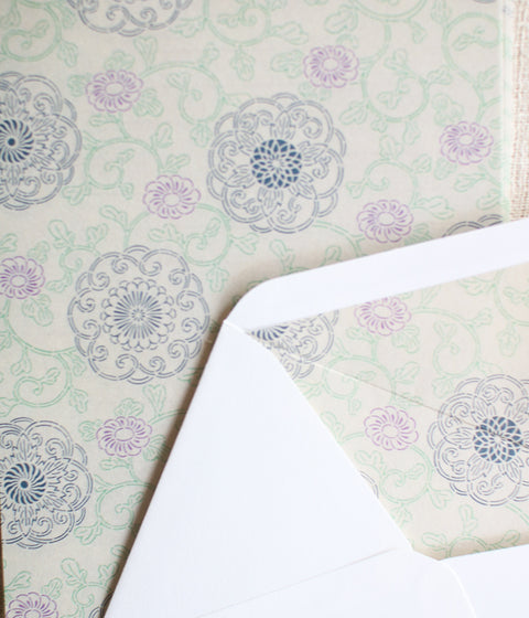 Hyakka Letter Set {Chrysanthemum}