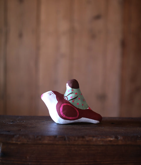 Hariko Paper Figurine {Bird & Girl New}