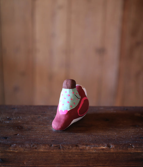 Hariko Paper Figurine {Bird & Girl New}