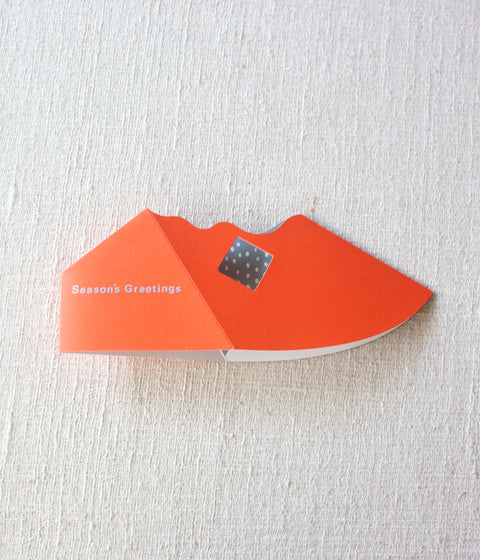 Holiday Pop-up Card {Daruma Santa}