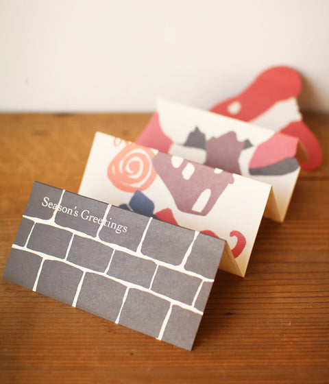 Holiday Pop-up Card {Santa Chimney}