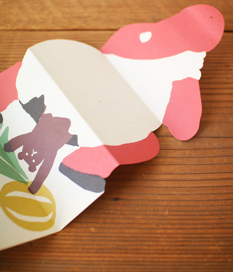 Holiday Pop-up Card {Santa Chimney}