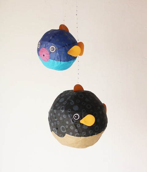 Japanese Paper Balloon {Balloon Fish Pair}