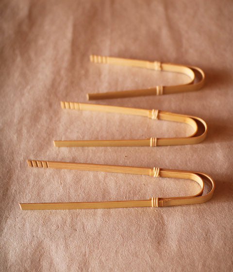 Bamboo Tongs