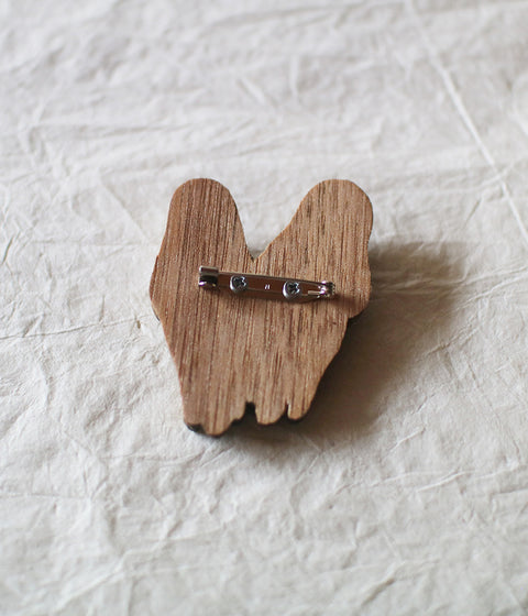 Hand-Carved Sea Otter Brooch - sold out