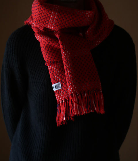 kijinokanosei long scarf {kiintoto / red}