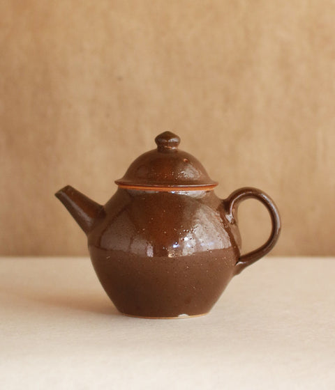 Brown Ceramic Tea Pot