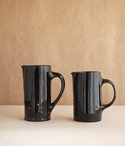 Ceramic Pitcher {Black}