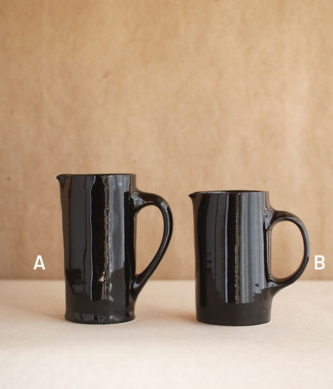 Ceramic Pitcher {Black}