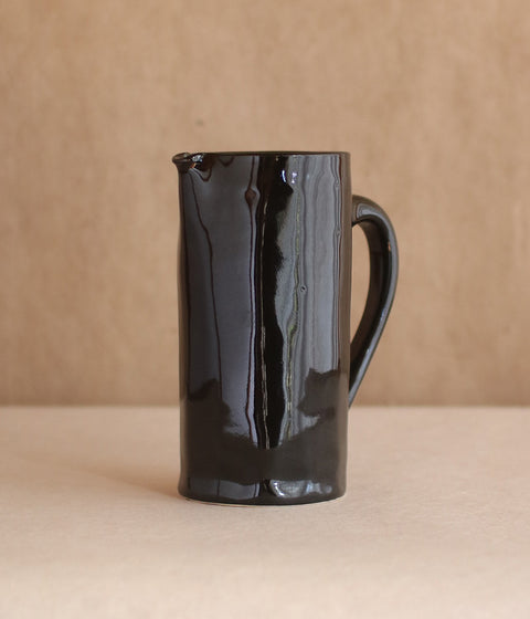 Ceramic Pitcher {Black}