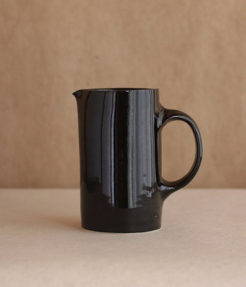 Ceramic Pitcher {Black}