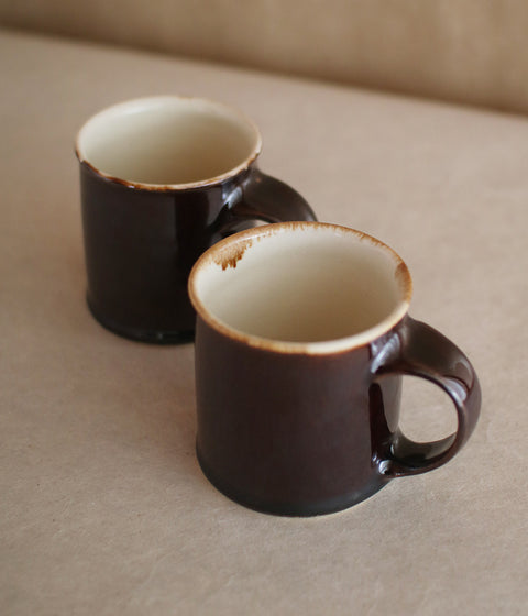 Brown Pottery Mug