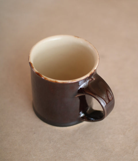 Brown Pottery Mug