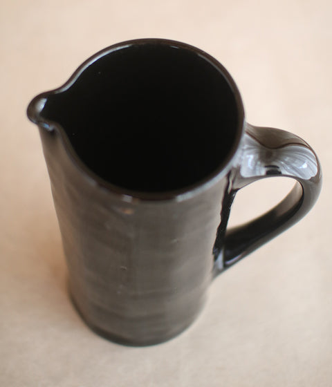 Ceramic Pitcher {Black}