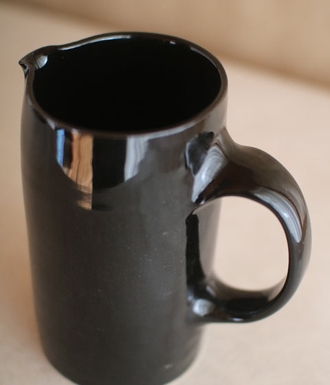 Ceramic Pitcher {Black}